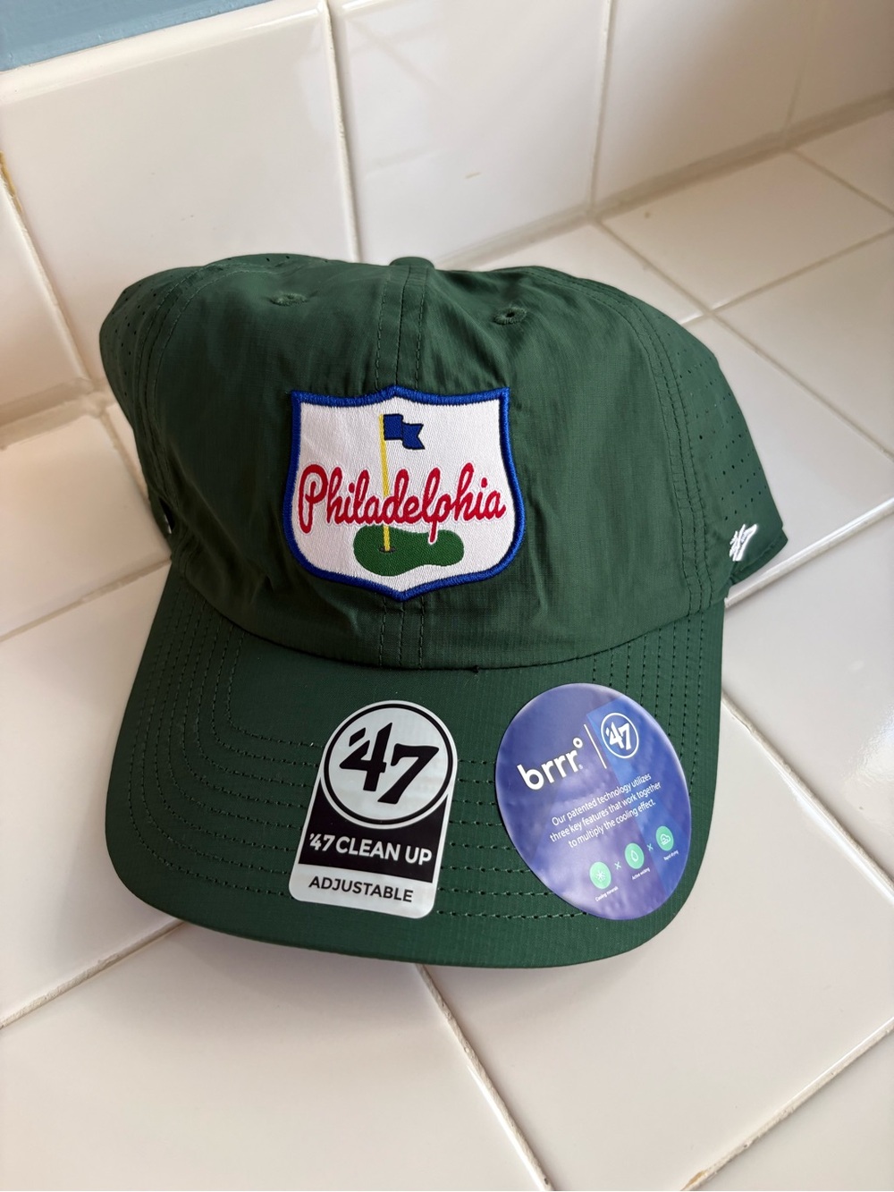 NWT Men's Philadelphia Phillies '47 Green Mulligan Breakfast Ball Clean Up Hat